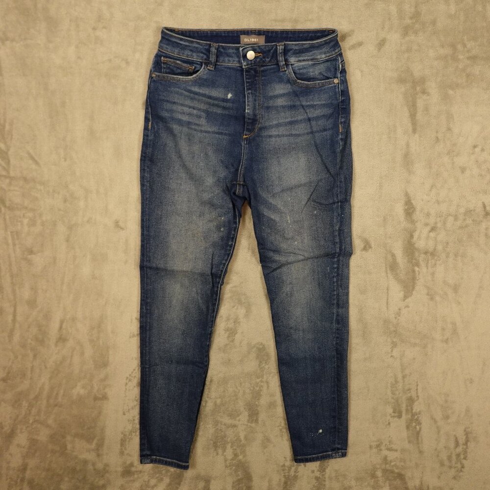 DL1961 Jeans Farrow High Rise Skinny Women's 30 Salt Lake Wash